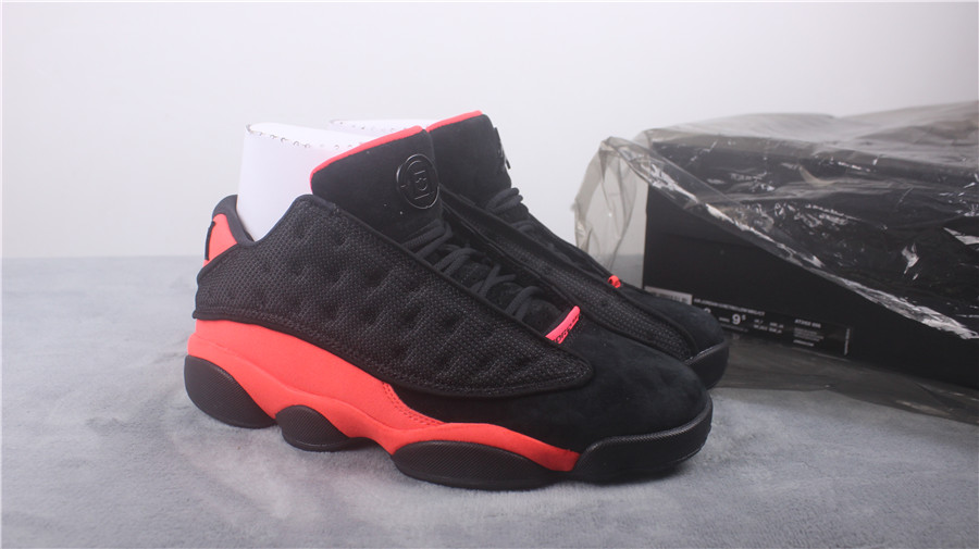 CLOT x Air Jordan 13 INFRA-BRED Shoes - Click Image to Close